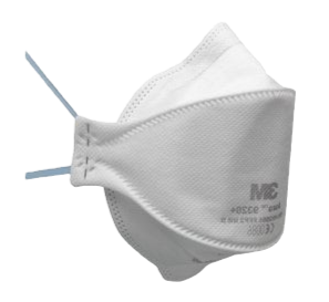 9320A+ N95 3M Aura Particulate Respirator, Box of 20, Blue Elastic ...